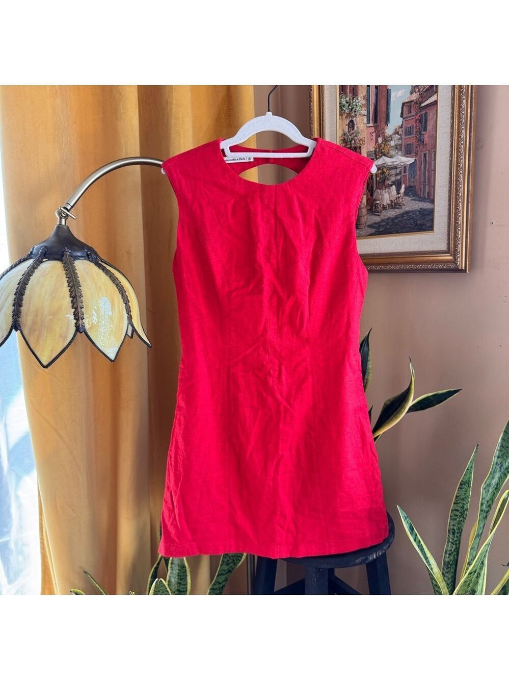 Abercrombie & Fitch Red Sleeveless Mini Dress - NWT